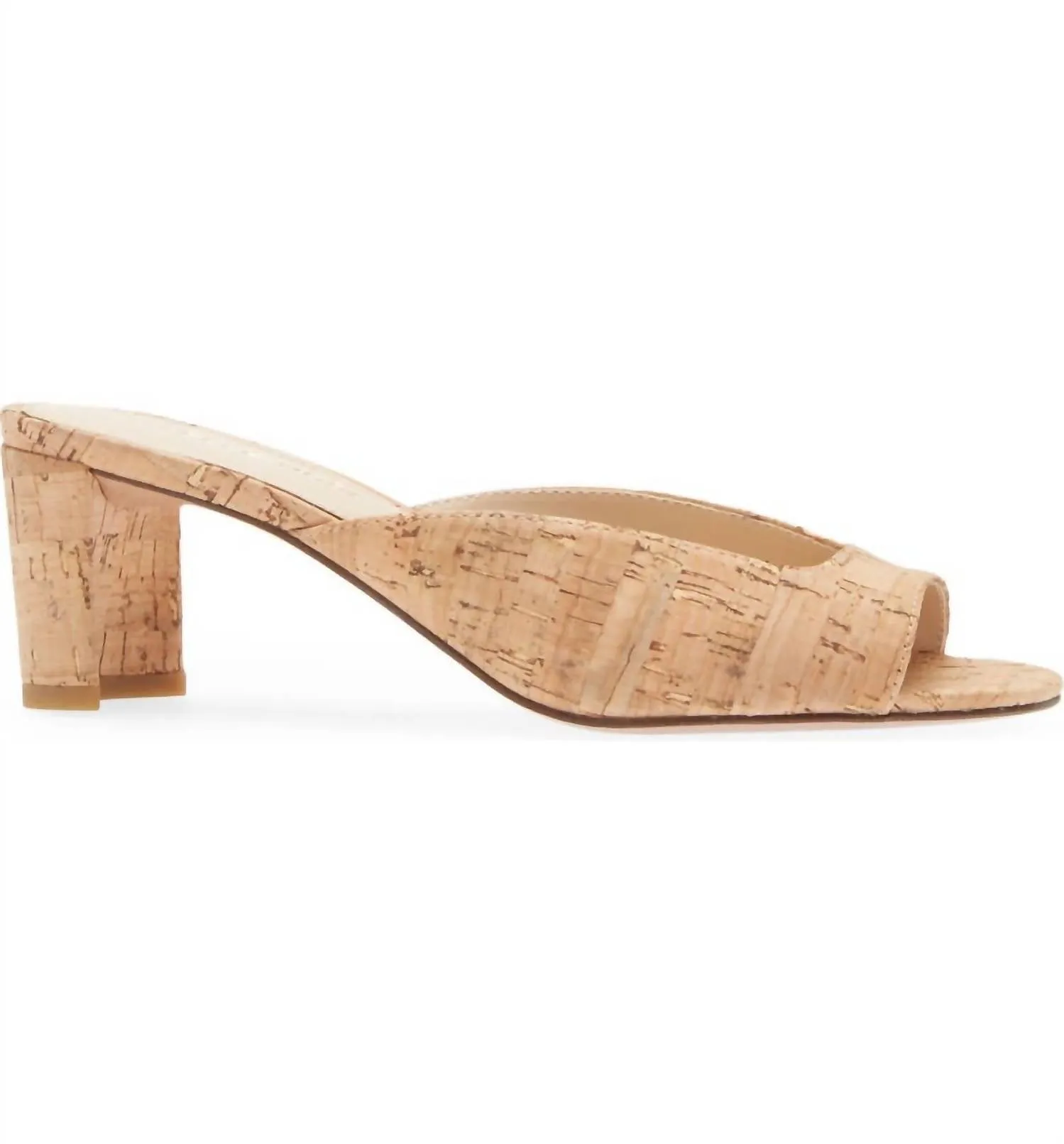 Women's Mika Cork Heel In Natural
