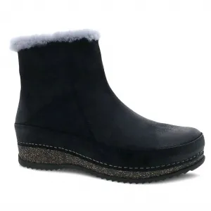 Women's Mitzy Ankle Boot In Burnished Black