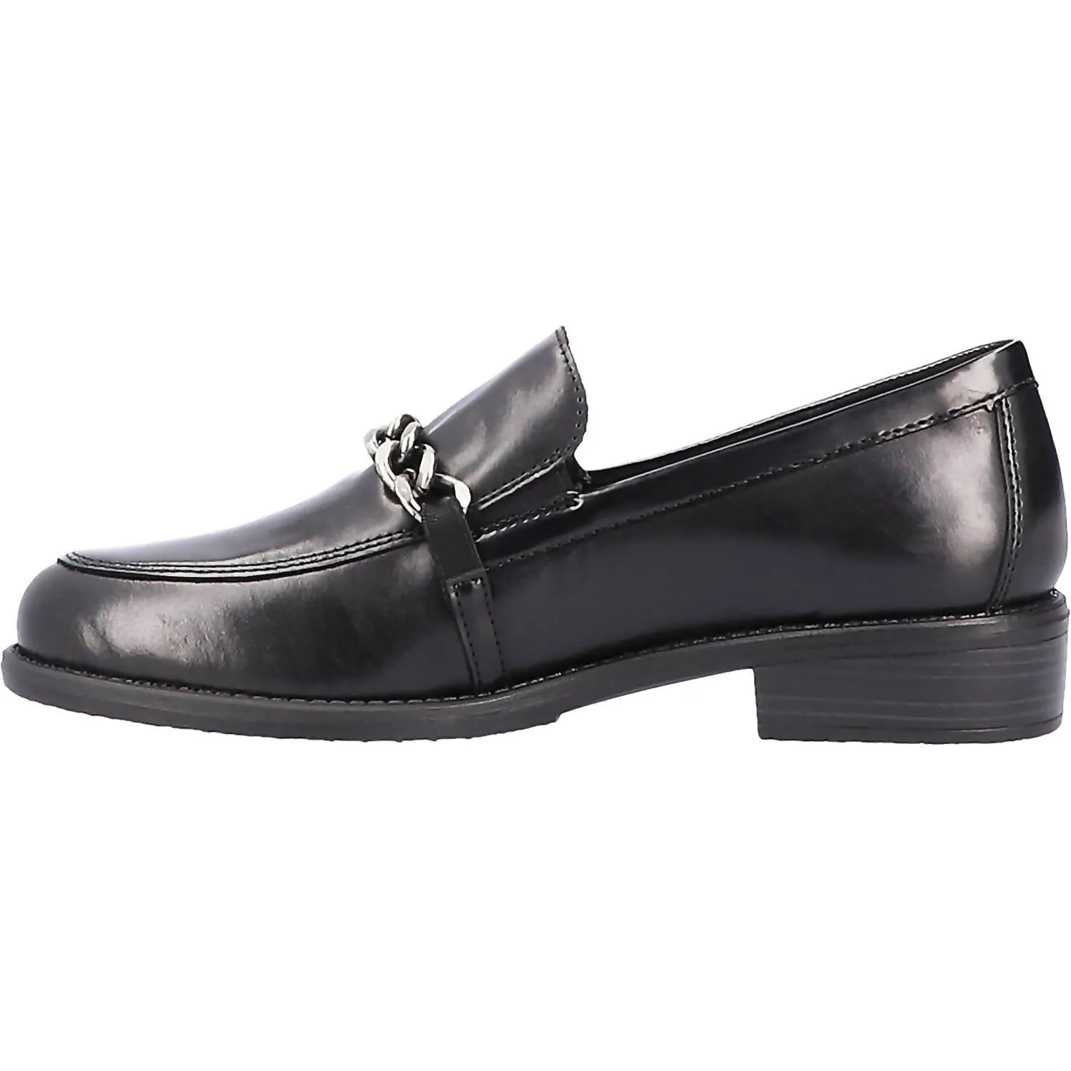 Women's Modern Tailored Loafers In Black/black