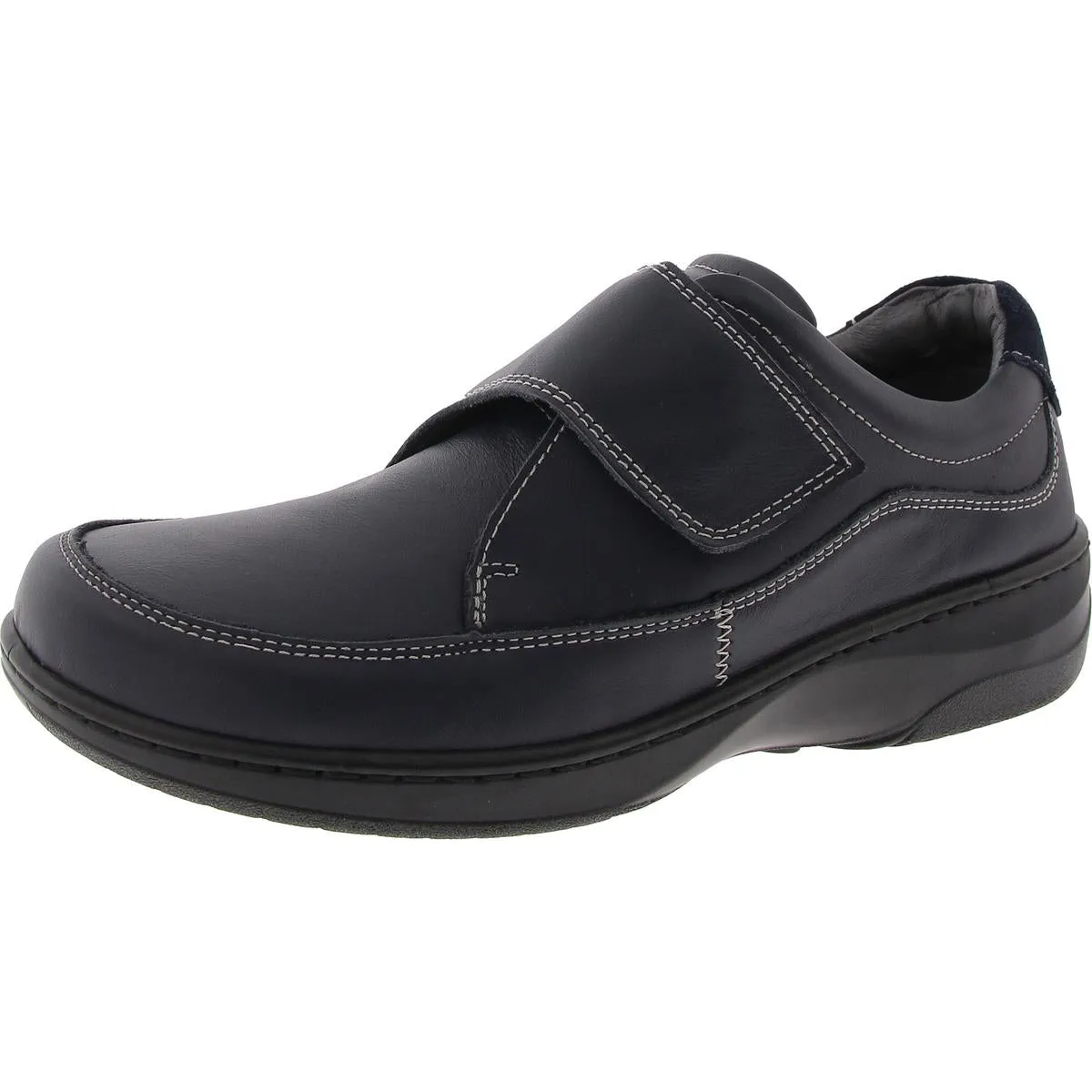 Womens Solid Leather Loafers