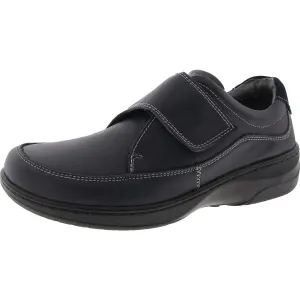Womens Solid Leather Loafers