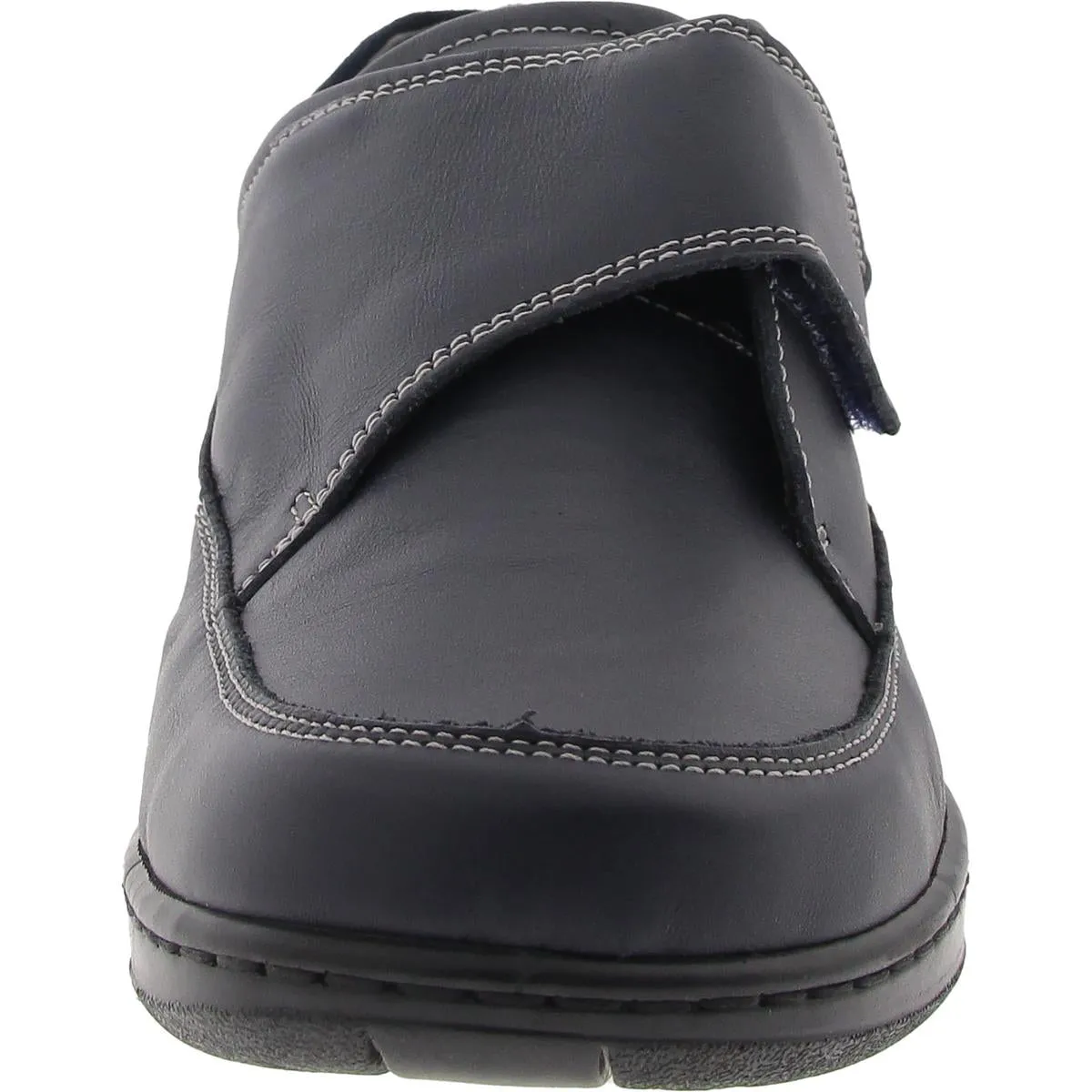 Womens Solid Leather Loafers