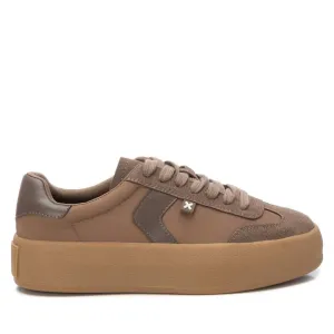 Women's Textile Sneakers In Taupe