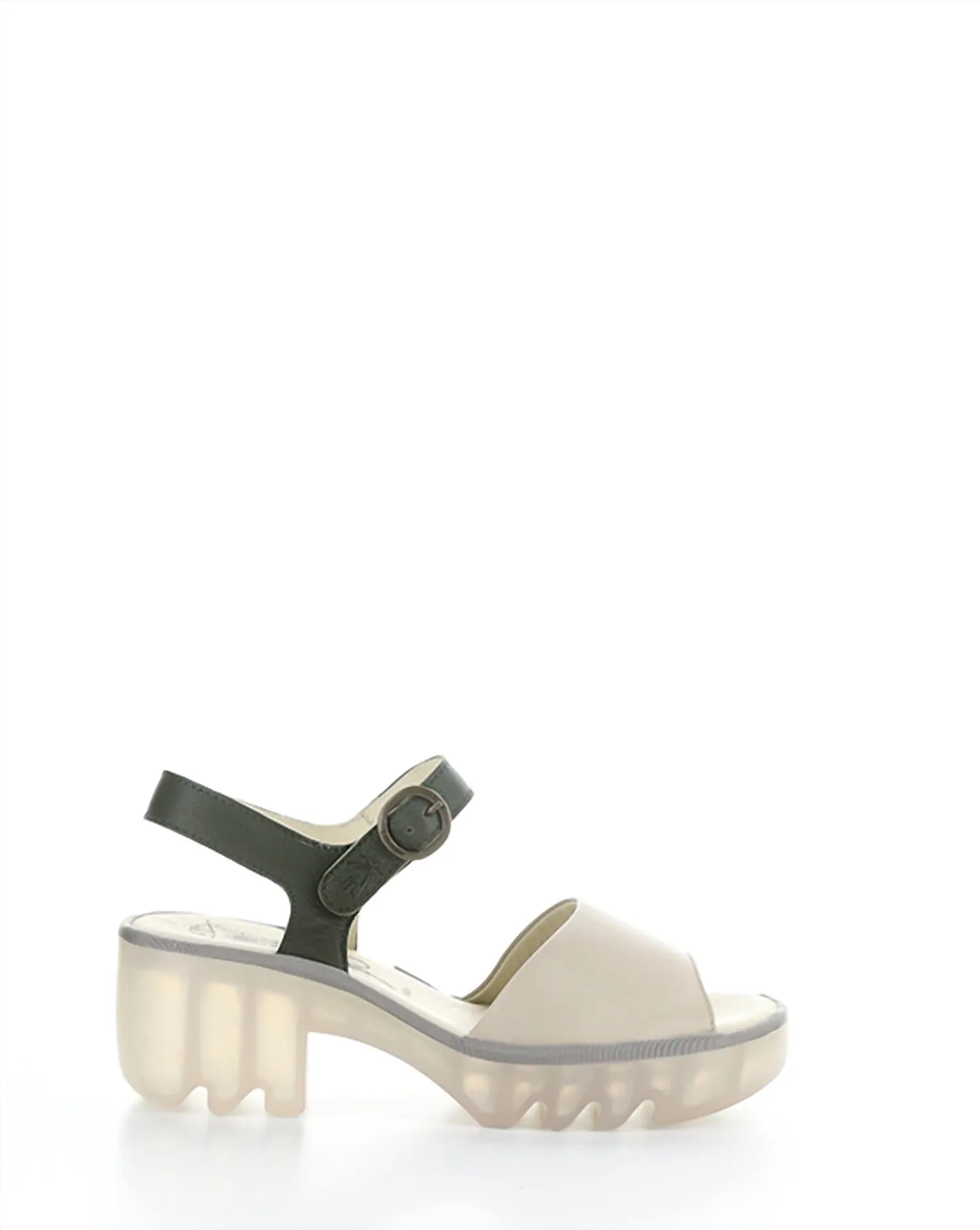 Women's Tull Heeled Sandals In Taupe/khaki