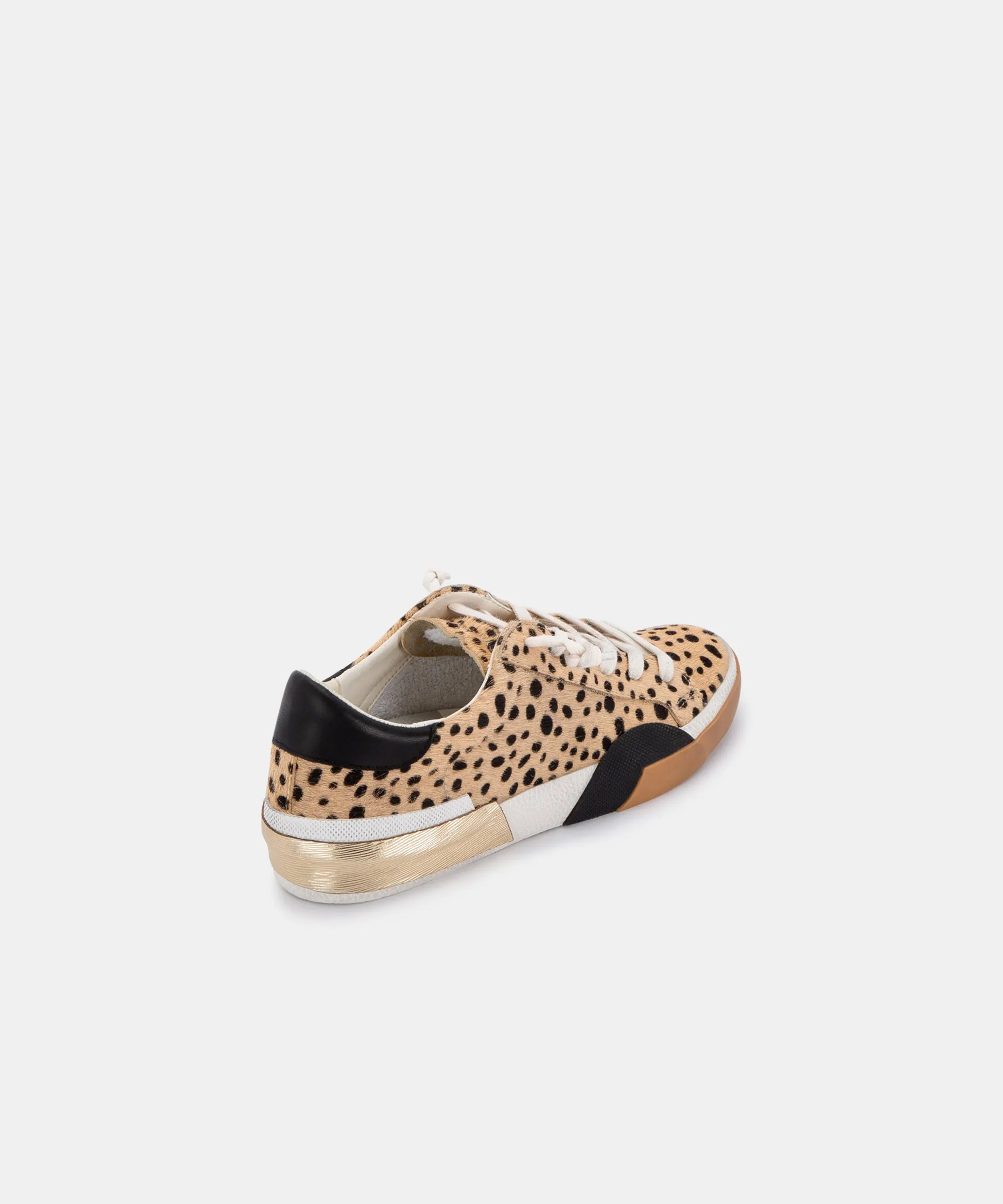 ZINA SNEAKERS LEOPARD CALF HAIR