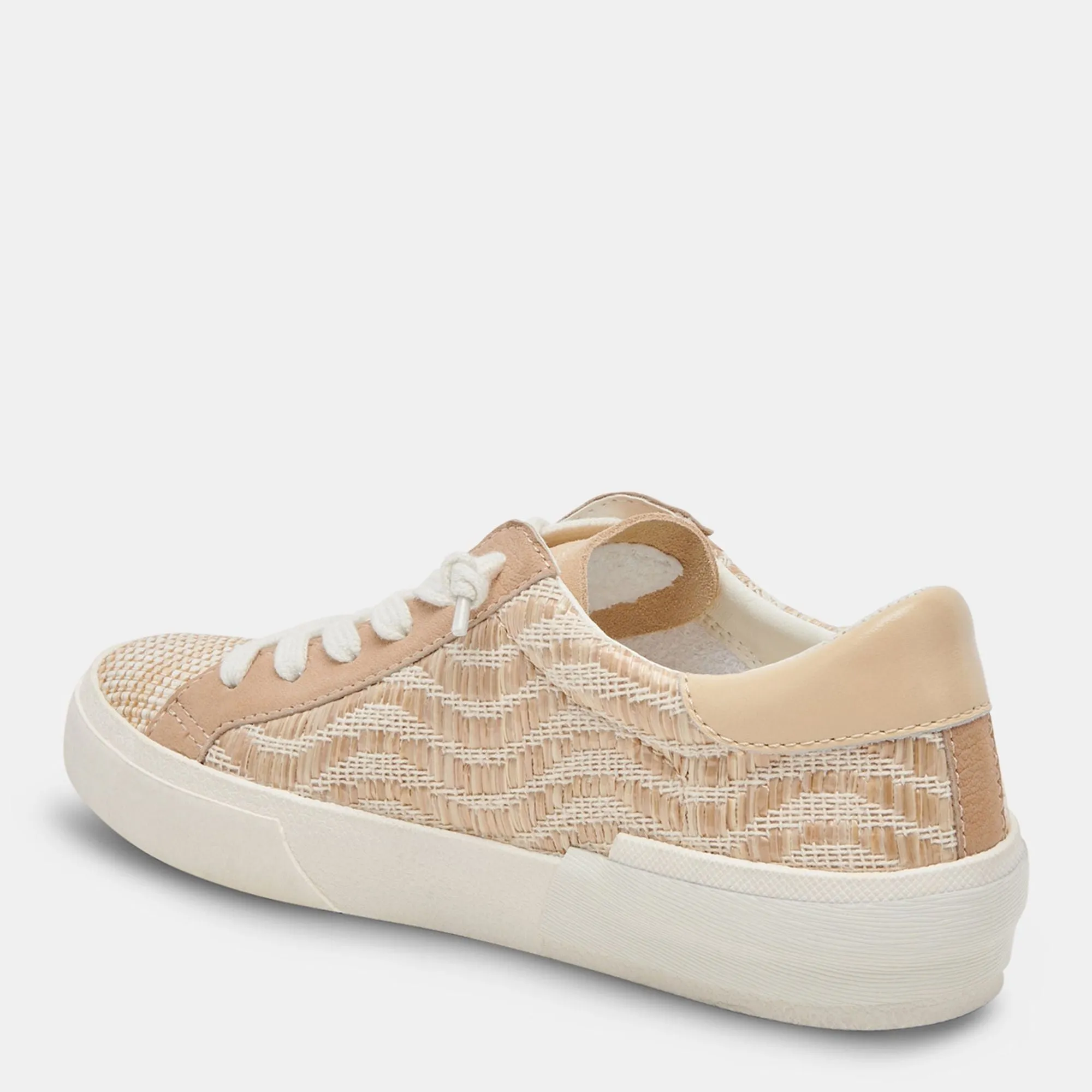 Zina Sneakers Wheat Raffia