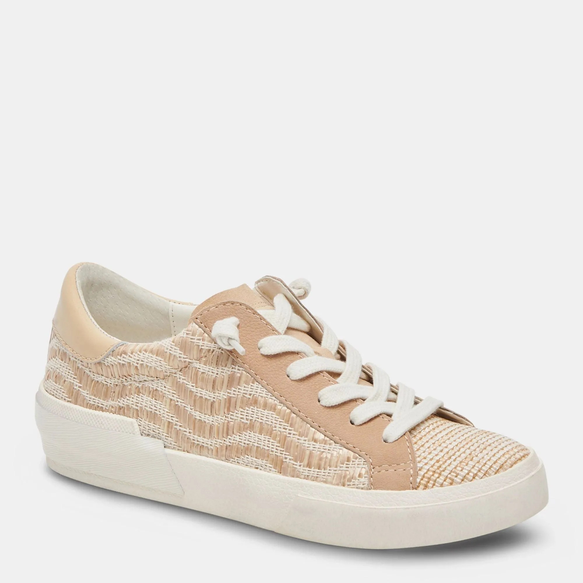 Zina Sneakers Wheat Raffia