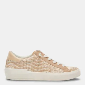 Zina Sneakers Wheat Raffia