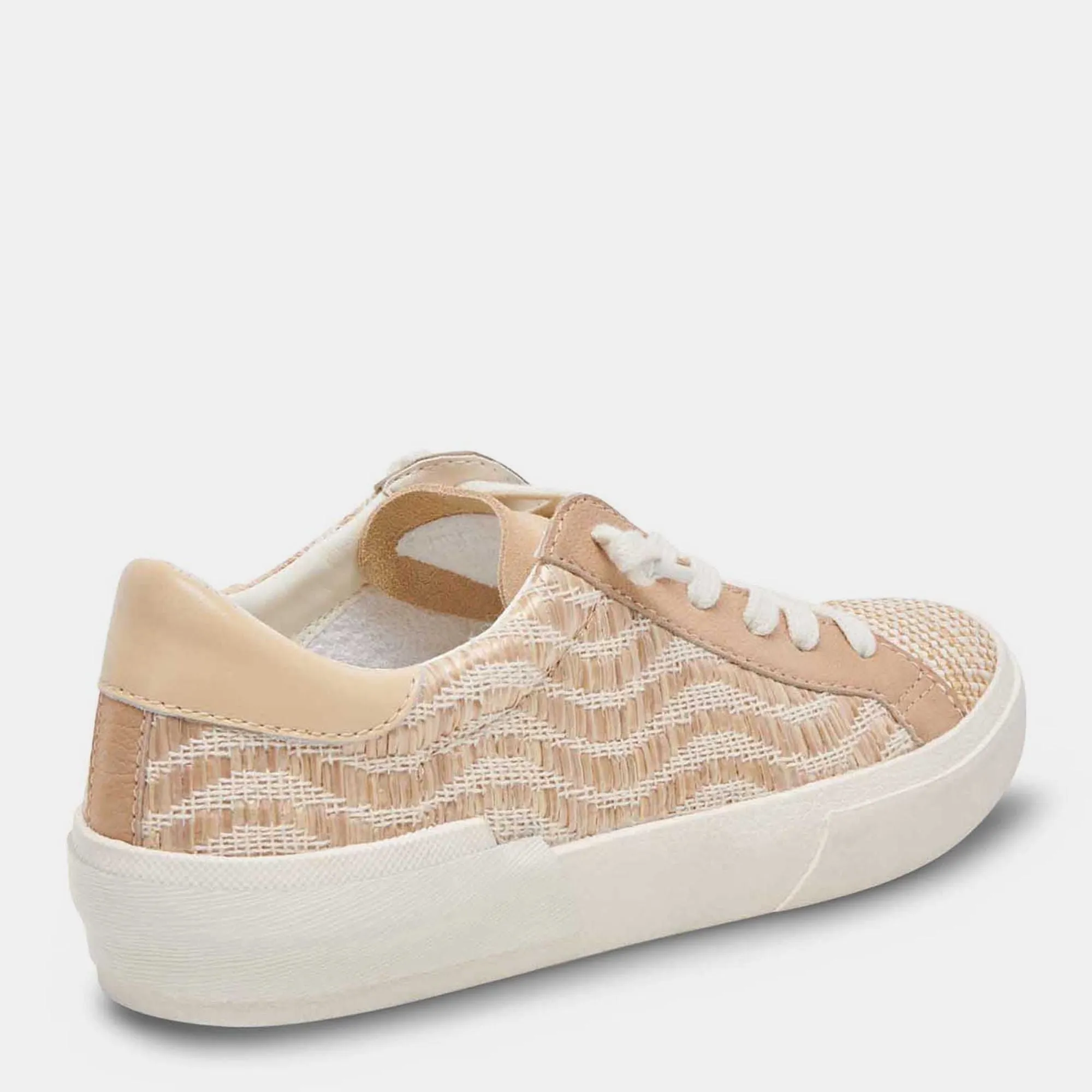Zina Sneakers Wheat Raffia